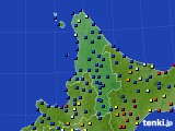 道北のアメダス実況(日照時間)(2018年02月20日)