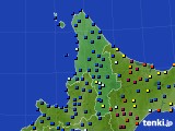 2018年02月23日の道北のアメダス(日照時間)