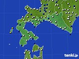 道南のアメダス実況(風向・風速)(2018年02月23日)