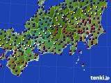 東海地方のアメダス実況(日照時間)(2018年02月24日)