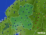 岐阜県のアメダス実況(日照時間)(2018年02月24日)