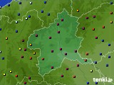 群馬県のアメダス実況(日照時間)(2018年02月25日)