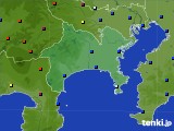 神奈川県のアメダス実況(日照時間)(2018年02月25日)