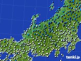 アメダス実況(気温)(2018年02月25日)