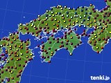 2018年02月26日の四国地方のアメダス(日照時間)