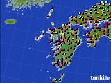 2018年02月26日の九州地方のアメダス(日照時間)