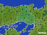 2018年02月26日の兵庫県のアメダス(日照時間)