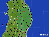 2018年02月26日の岩手県のアメダス(日照時間)