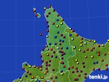 道北のアメダス実況(日照時間)(2018年02月27日)