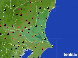 茨城県のアメダス実況(日照時間)(2018年02月28日)