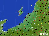 2018年02月28日の新潟県のアメダス(日照時間)