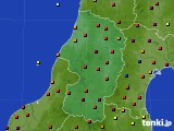 山形県のアメダス実況(日照時間)(2018年02月28日)