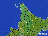 道北のアメダス実況(積雪深)(2018年03月01日)