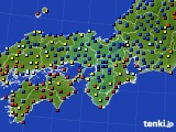 近畿地方のアメダス実況(日照時間)(2018年03月01日)