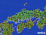 中国地方のアメダス実況(日照時間)(2018年03月01日)