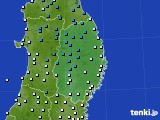 岩手県のアメダス実況(気温)(2018年03月01日)