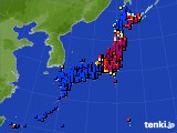 アメダス実況(日照時間)(2018年03月03日)