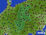 長野県のアメダス実況(日照時間)(2018年03月04日)