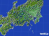 関東・甲信地方のアメダス実況(降水量)(2018年03月05日)