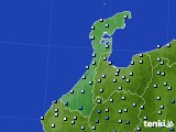 石川県のアメダス実況(降水量)(2018年03月05日)