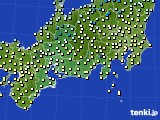 2018年03月05日の東海地方のアメダス(気温)