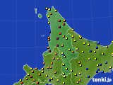 道北のアメダス実況(積雪深)(2018年03月06日)