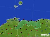 鳥取県のアメダス実況(日照時間)(2018年03月07日)