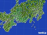 東海地方のアメダス実況(気温)(2018年03月07日)