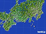 東海地方のアメダス実況(気温)(2018年03月09日)