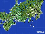 2018年03月09日の東海地方のアメダス(気温)