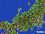 北陸地方のアメダス実況(日照時間)(2018年03月10日)