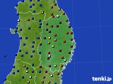 2018年03月10日の岩手県のアメダス(日照時間)