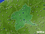 2018年03月10日の群馬県のアメダス(風向・風速)