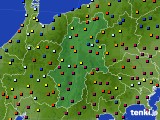 長野県のアメダス実況(日照時間)(2018年03月11日)