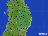 2018年03月11日の岩手県のアメダス(日照時間)