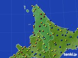 道北のアメダス実況(積雪深)(2018年03月12日)