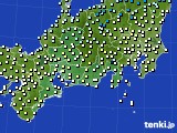 アメダス実況(気温)(2018年03月12日)