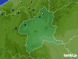 群馬県のアメダス実況(積雪深)(2018年03月16日)