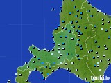 2018年03月18日の道央のアメダス(気温)