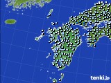 九州地方のアメダス実況(降水量)(2018年03月19日)