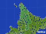 2018年03月19日の道北のアメダス(風向・風速)