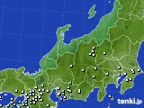 北陸地方のアメダス実況(降水量)(2018年03月20日)