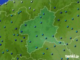 群馬県のアメダス実況(気温)(2018年03月21日)