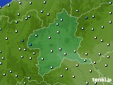 群馬県のアメダス実況(気温)(2018年03月22日)