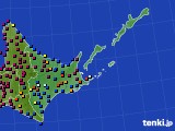 2018年03月23日の道東のアメダス(日照時間)