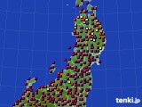 東北地方のアメダス実況(日照時間)(2018年03月30日)