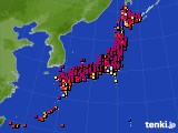 アメダス実況(日照時間)(2018年03月31日)