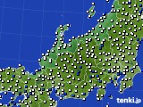 北陸地方のアメダス実況(風向・風速)(2018年03月31日)