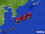 2018年04月01日のアメダス(日照時間)