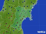 宮城県のアメダス実況(日照時間)(2018年04月01日)